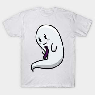Purple Tie Ghost T-Shirt